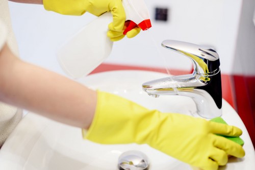 Commercial oven cleaning for a W2 business kitchen