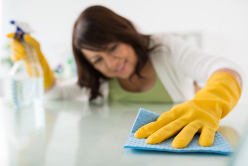 WCAG 2.1 AA accessible cleaning services content