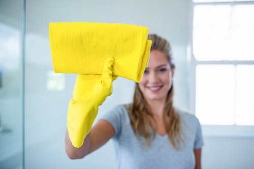 Routine kitchen and bathroom cleaning in W2