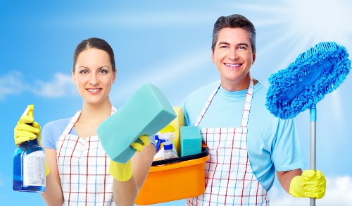 Local cleaners working in a W2 property with access considerations