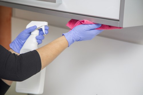 Guest-ready bedroom and bathroom cleaning in W2